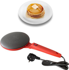 Macchina per Crepe Elettrica Da 800 W, Piastra per Pancake Rotonda in Plastica C