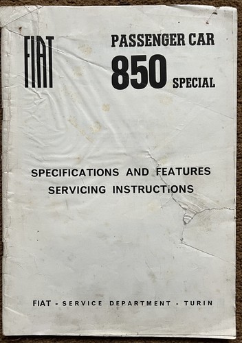 Fiat 850 caratteristiche - fiat,