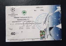 BIGLIETTO PANATHINAIKOS