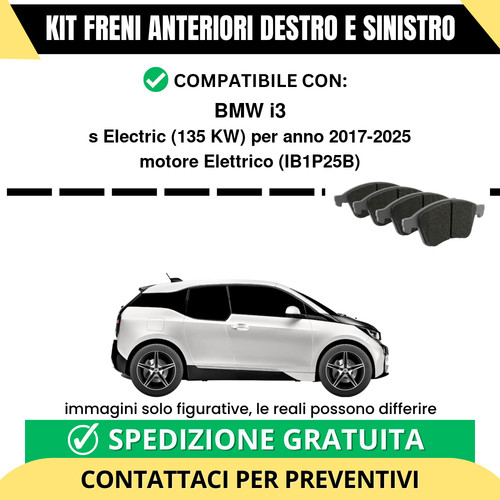 Pastiglie freno anteriori per - freno,