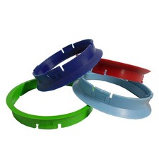 4 anelli di centraggio cerchi