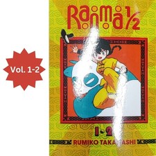 RANMA 1/2 Manga 2 in 1 inglese di Rumiko Takahashi Vol 1-38 Ver. LOOSE/SINGOLO