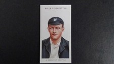 WILLS   1908.  CRICKETERS.  SMALL 'S'  SERIES.  CARD  NO  33  OF   50.