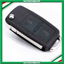 ✅GUSCIO CHIAVE TELECOMANDO VOLKSWAGEN POLO GOLF PASSAT SEAT SKODA 2 TASTI VW-07✅