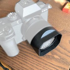 Paraluce quadrato a baionetta in metallo per Fuji XC35F2/XF35F2/XF23F2. ⭐ч D6W8.] D2P3