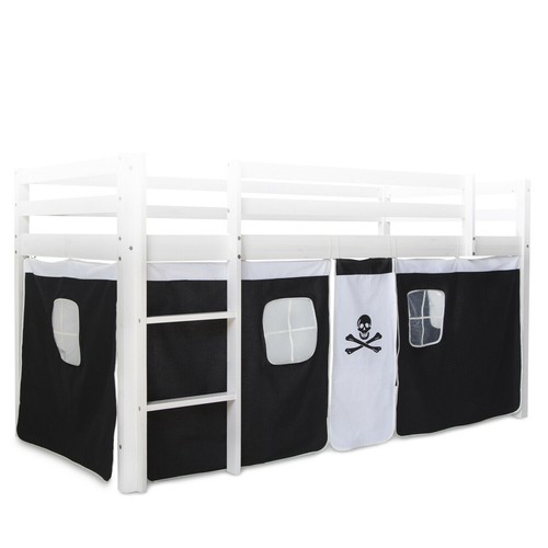 Tenda letto rialzato bordo - tenda,