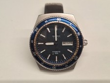 Seiko orologio uomo vintage 8123 6250 quartz batteria 39 mm