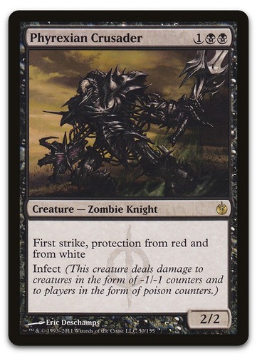 Phyrexian crusader - phyrexian, (lp)