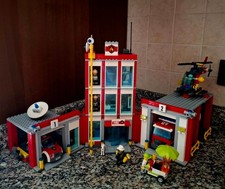 Lego city caserma dei pompieri n 60110 100% completo in ottime condizioni