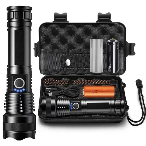 Torcia tattica led xhp50 - torcia,