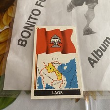 Figurina N 105 Album Le Bandiere Nel Mondo, Anno 1971 edizione Interstampa. M174