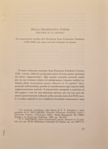 Franco dell amore della - -,