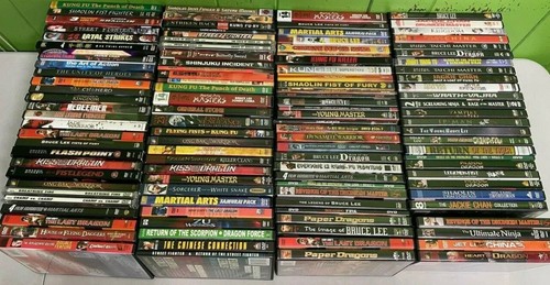 Huge lot martial arts kung - lot,