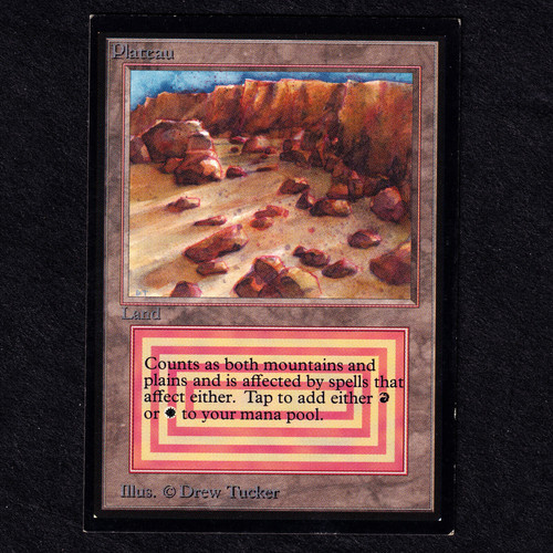 Mtg plateau reserve - plateau, list
