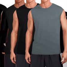 Quick Drying Sports Vest Men's Sleeveless Basketball Loose Fitness Vest