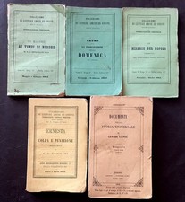 5 Libri 1800 - Storia