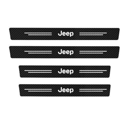 Battitacco jeep porta adesivi - jeep,