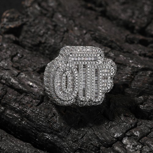 Anello hip hop creativo otfj - anello,