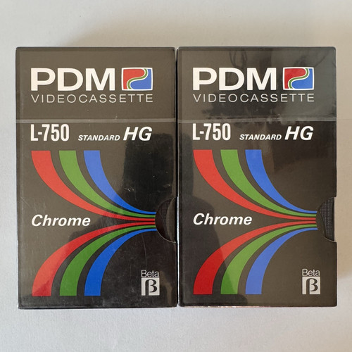 Videocassette pdm beta - 2x,