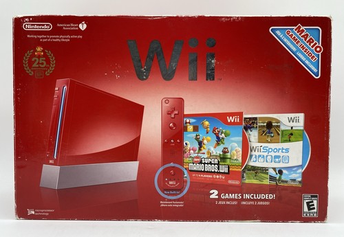 Console nintendo wii rossa - console,