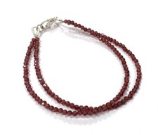Bracciale AAA++ Granato Rosso
