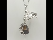 collana pietra naturale occhio