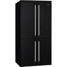 FRIGORIFERO SMEG FQ960BL5 4 PORTE  NO FROST LACCATO NERO ESTETICA VITTORIA 92 CM