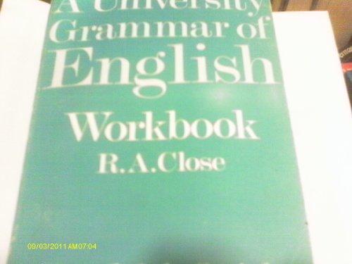 University grammar of - a,