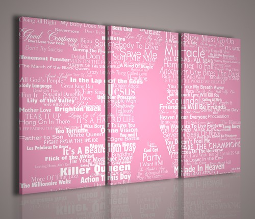 Quadro moderno queen freddy - moderno,