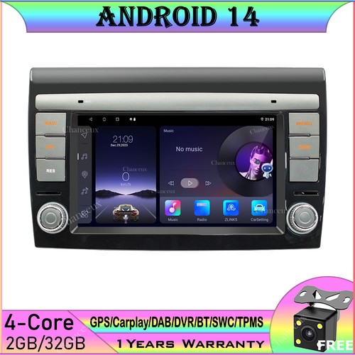 Autoradio android 14 gps - 7",