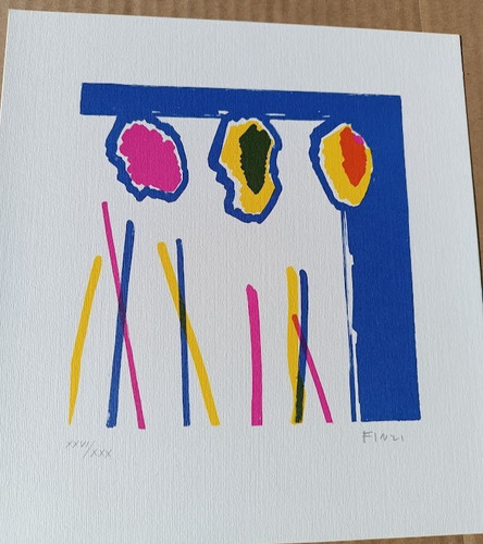 Finzi ennio serigrafia del - serigrafia,