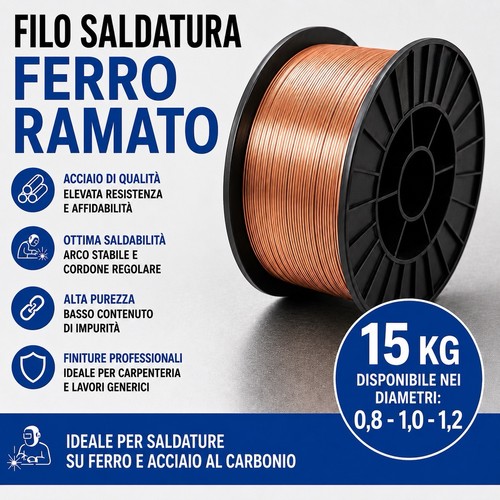 Filo per saldatura ferro - per,