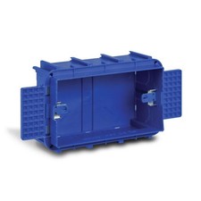 Scatola rettangolare da incasso per pareti cave e cartongesso 3 e 4 moduli Ave 2