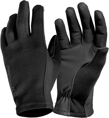 Guanti uomo cuff pilot nero - guanti,