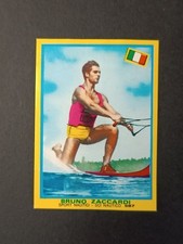figurina campionissimi Mira 1968 rec. #  ZACCARDI  SCI NAUTICO 587