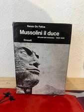 RENZO DE FELICE MUSSOLINI IL