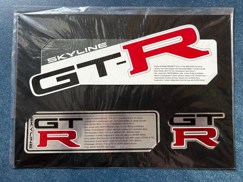 Set adesivi nissan skyline - nissan,