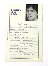 Miguel Bosè Dolly Riviste Anni 80 Passaporto dei Big con 5 Poster Vintage