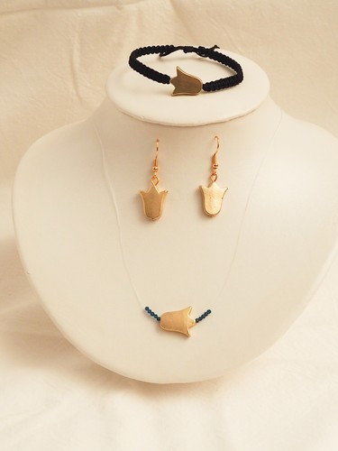 Set collar pulsera y - collar,, pulsera,