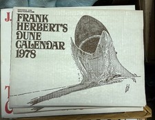 Raro calendario DUNE 1978