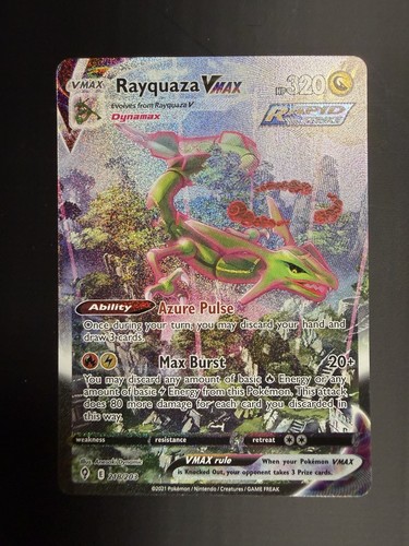 Rayquaza vmax alternate - vmax, art