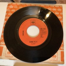 SANTANA Oye Como Va/Samba Pa Ti • CBS 7046 • Single 7" • 1971 • VG+