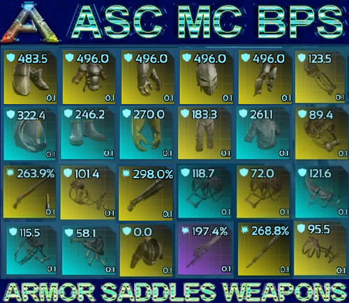 Ark asa pve - bp, yuty