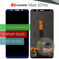 DISPLAY HUAWEI MATE 10 PRO OLED BLA-L09 BLA-L29 LCD TOUCH SCHERMO + VETRO BLU