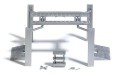 Garage car lift and tools