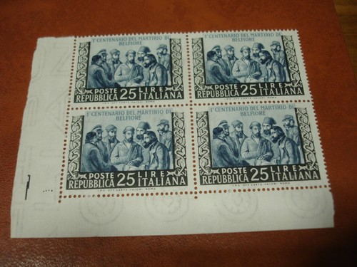 Italia 1952 martiri belfiore - martiri,