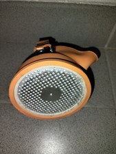 Maschera Antifumo Vintage in silicone arancio.