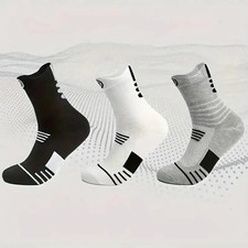 MENS SPORTS SOCKS - 3 PAIRS -