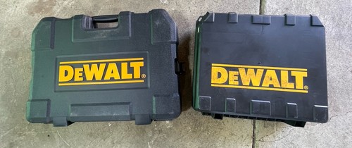 Dewalt hard case only lot - case,