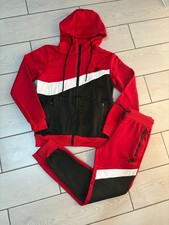 Tuta Nike acetata Completa Taglia S Fuori Felpata Dentro Con Cappuccio 